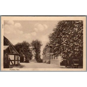Fladbro Kro - Randers - Postkort - Ubrugt