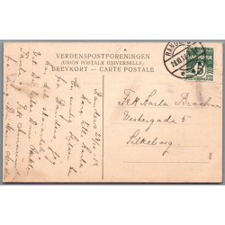 Fladbro Kro - Randers - Postkort - Brugt