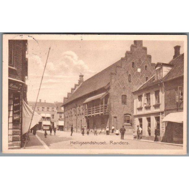 Helligaandshuset - Randers - Postkort - Brugt