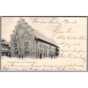 Helligaandshuset efter Restaureringen - Postkort - Brugt