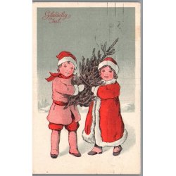 Julemrke 1913 p Postkort