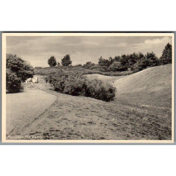 Randers - Fra Vestparken - Postkort - Ubrugt