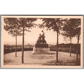 Randers - Parti fra Vestparken - Postkort - Brugt