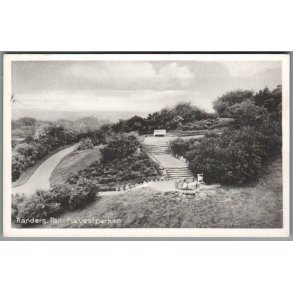 Randers - Parti fra Vestparken - Postkort - Brugt