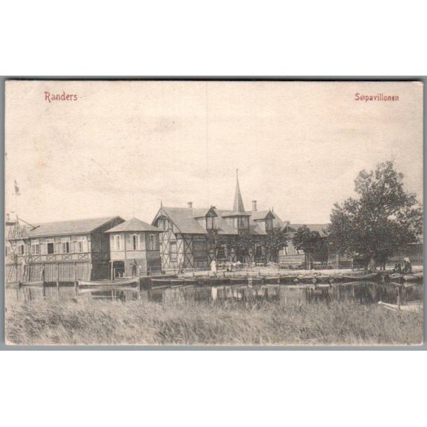 Randers - S�pavillonen - Postkort - Brugt