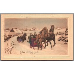 Julemrke 1913 p Postkort