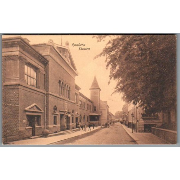 Randers - Theatret - Postkort - Ubrugt