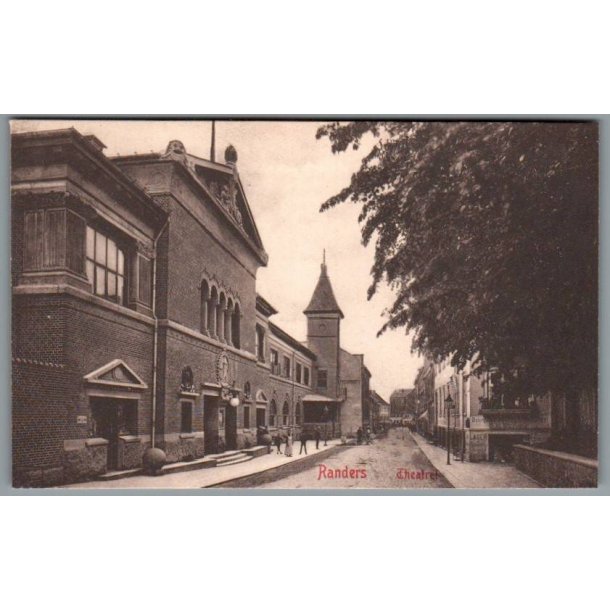 Randers - Theatret - Postkort - Ubrugt