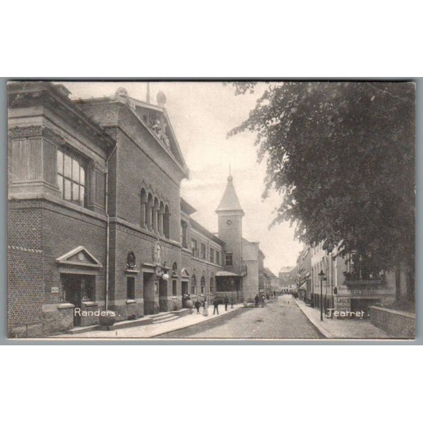Randers - Teatret - Postkort - Brugt