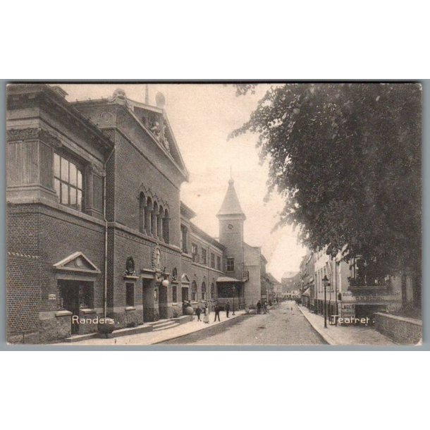 Randers - Teatret - Postkort - Brugt