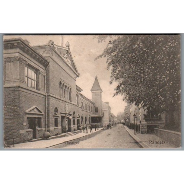 Randers - Theatret - Postkort - Brugt