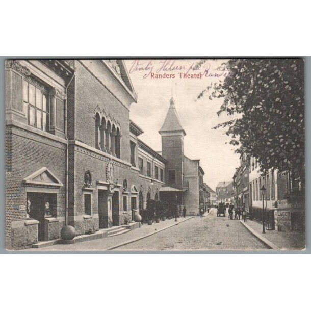 Randers - Theatret - Postkort - Brugt