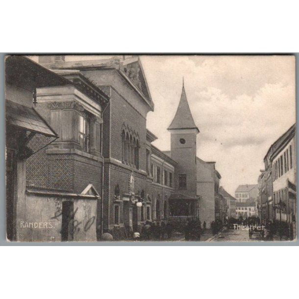 Randers - Theatret - Postkort - Brugt
