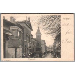 Randers - Theatret - Postkort - Brugt