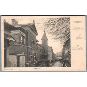 Randers - Theatret - Postkort - Brugt