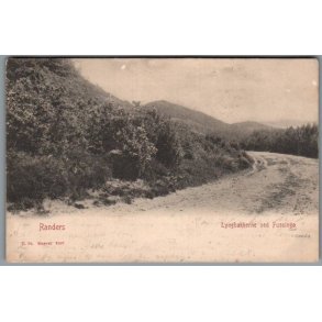 Randers - Lyngbakkerne ved Fussing�  - Postkort - Brugt