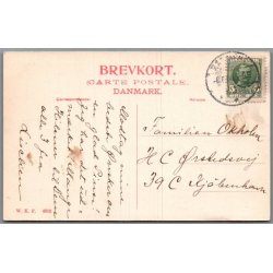 Fussing�  M�lledam - Postkort - Brugt