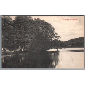 Fussing�  M�lledam - Postkort - Brugt