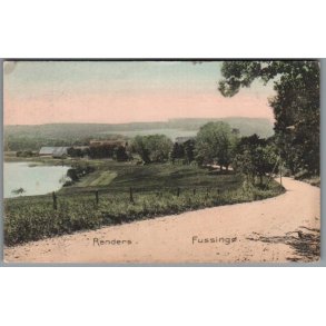 Randers - Fussing�  - Postkort - Brugt