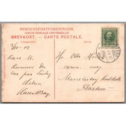 Randers - Udsigt fra Sukkertoppen ved Fussing� - Postkort - Brugt