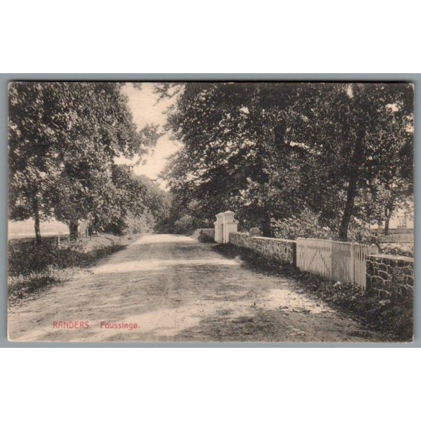 Randers - Fussing�  - Postkort - Ubrugt