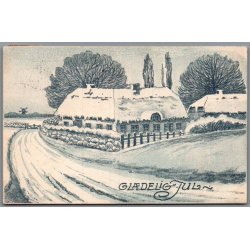 Julemrke 1913 p Postkort