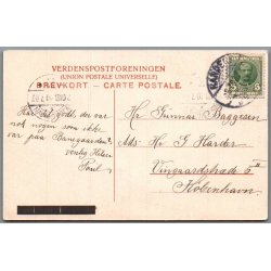 Skydepavillonen - Randers - Postkort - Brugt