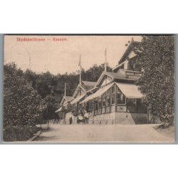 Skydepavillonen - Randers - Postkort - Brugt