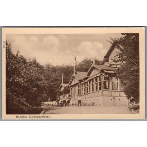 Randers - Skydepavillonen - Postkort - Ubrugt