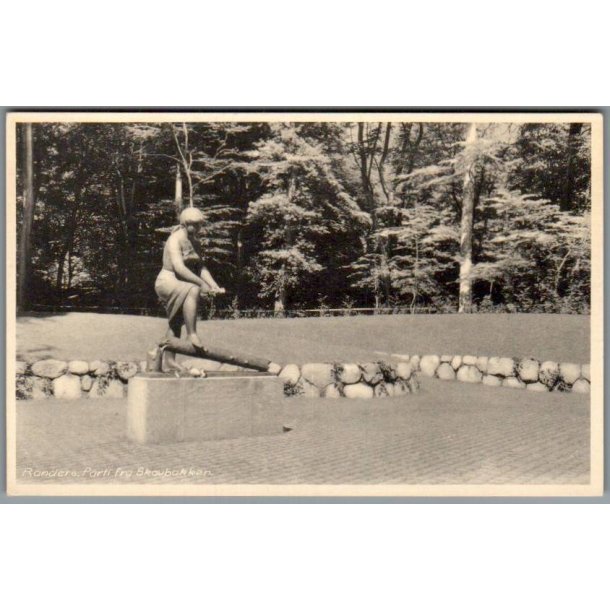 Randers - Parti fra Skovbakken - Postkort - Ubrugt