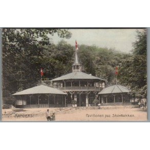 Randers - Pavillonen paa Skovbakken - Postkort - Ubrugt