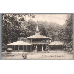 Randers - Pavillonen paa Skovbakken - Postkort - Brugt