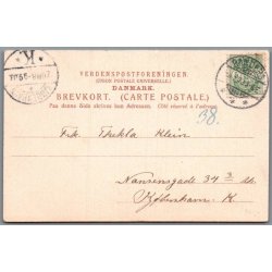 Randers - Pavillonen paa Skovbakken - Postkort - Brugt