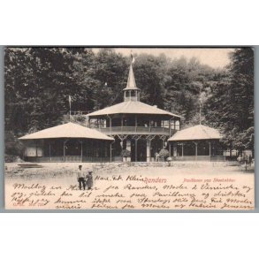 Randers - Pavillonen paa Skovbakken - Postkort - Brugt