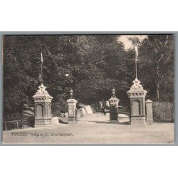 Randers - Indgang til Skovbakken - Postkort - Brugt