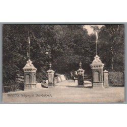 Randers - Indgang til Skovbakken - Postkort - Brugt