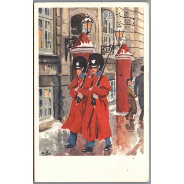 Mathisen, Axel  - Amalienborg - Gardere - Brugt