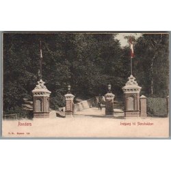 Randers - Indgang til Skovbakken - Postkort - Ubrugt