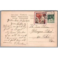 Julemrke 1913 p Postkort