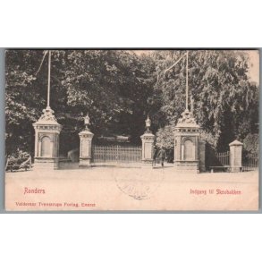 Randers - Indgang til Skovbakken - Postkort - Brugt