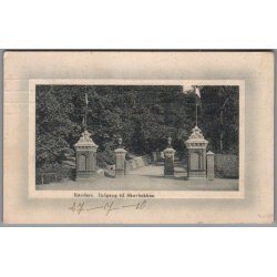 Randers - Indgang til Skovbakken - Postkort - Brugt