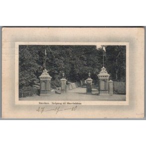 Randers - Indgang til Skovbakken - Postkort - Brugt