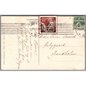 Julemrke 1913 p Postkort