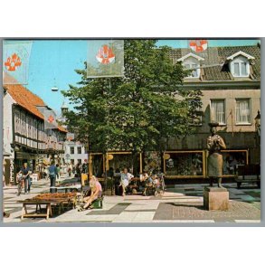 Randers - Erik Menveds Plads - Postkort - Brugt