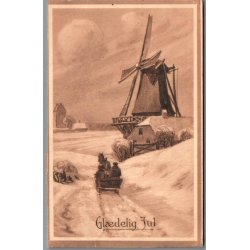 Julemrke 1913 p Postkort