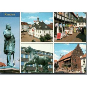 Randers - Partier - Postkort - Ubrugt