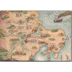 Se Jylland fra Randers - Postkort - Ubrugt