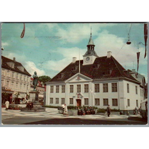 Randers - Raadhuset- Postkort - Brugt