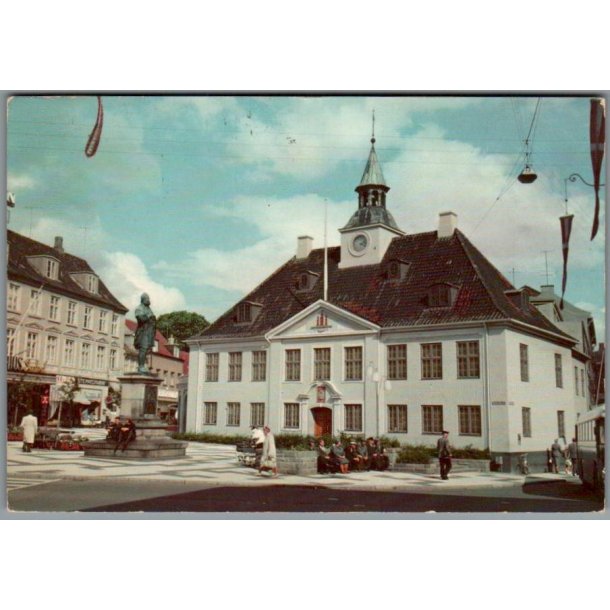 Randers - Raadhuset- Postkort - Brugt
