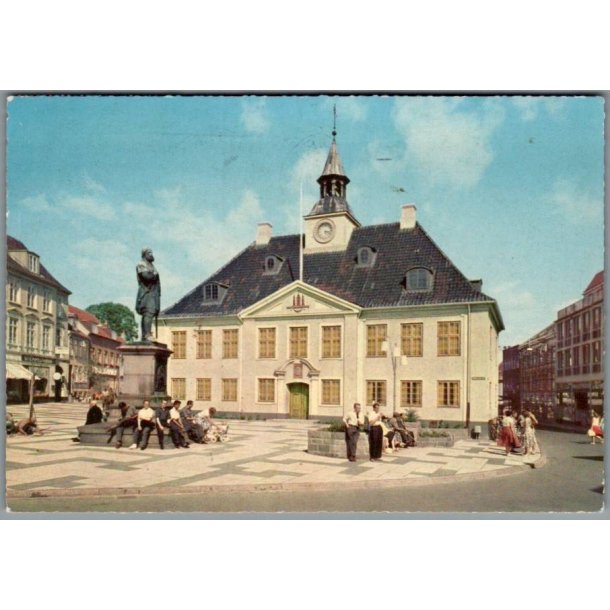 Randers - Raadhuset- Postkort - Brugt